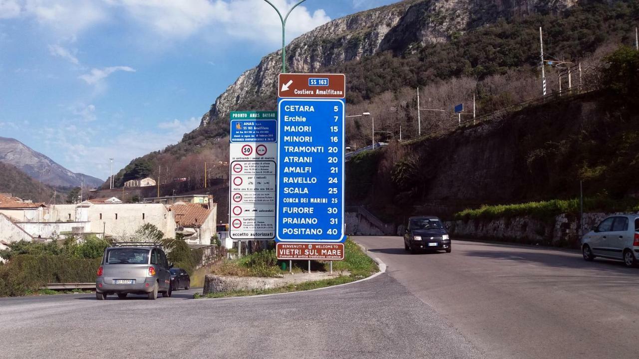 Вилла Casa Panorama Amalfi Coast Виетри Экстерьер фото