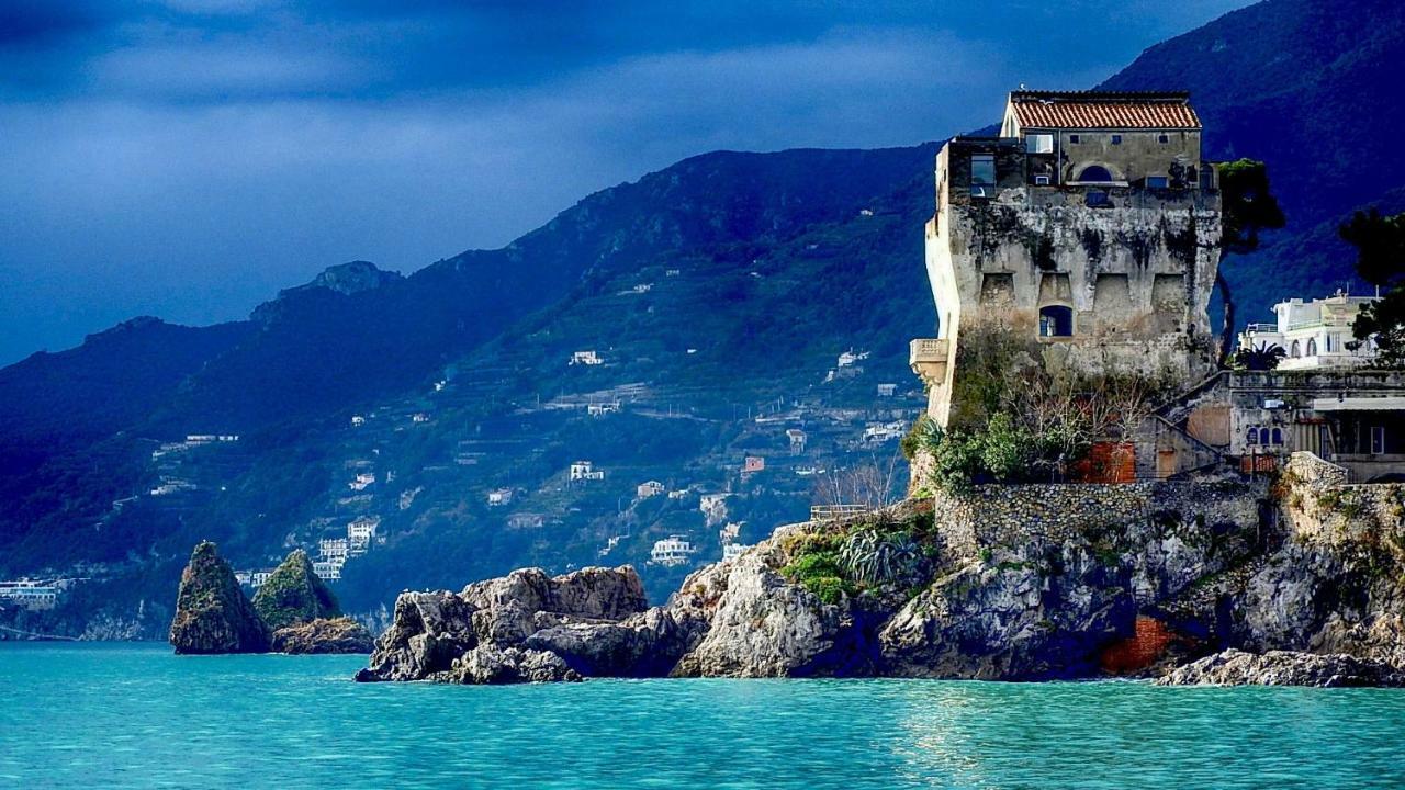 Вилла Casa Panorama Amalfi Coast Виетри Экстерьер фото