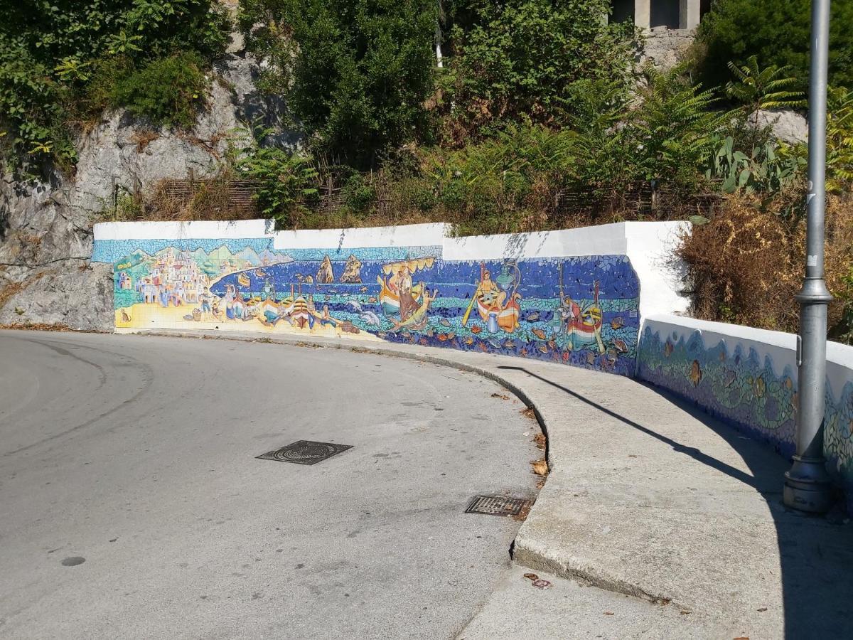 Вилла Casa Panorama Amalfi Coast Виетри Экстерьер фото